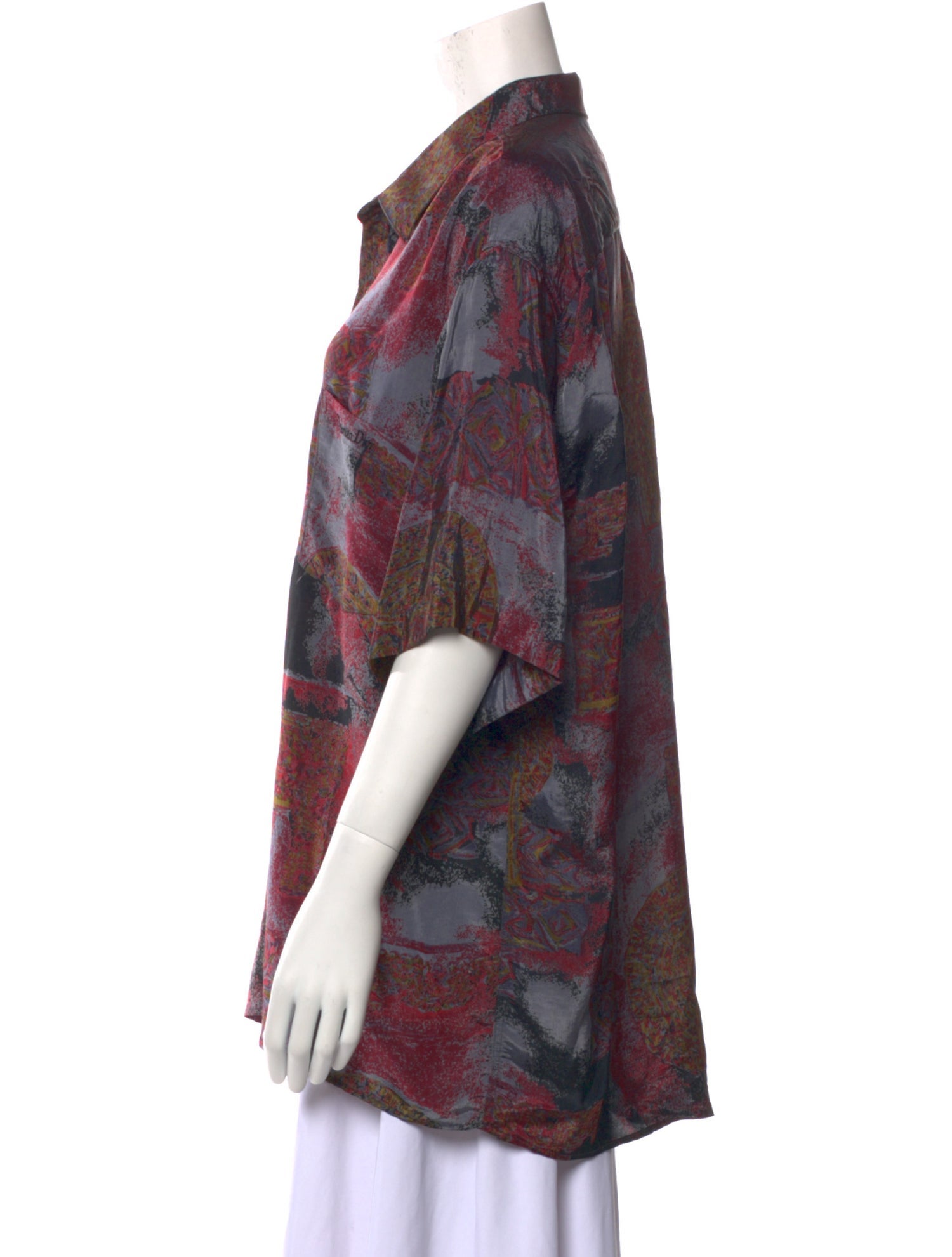 Christian Dior Vintage Silk Shirt